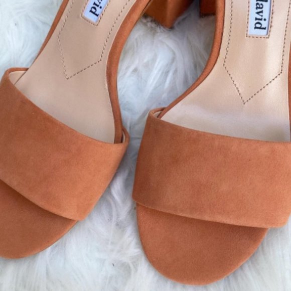 Charles David Shoes - 🎁 NWT 🎁 CD Orange Suede Sandal